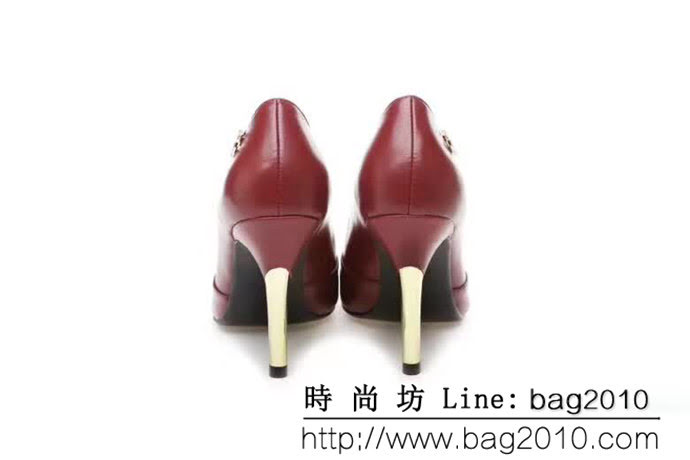 CHANEL香奈兒 608最新款 高檔頭層牛皮 高跟秋款單鞋 QZS1660